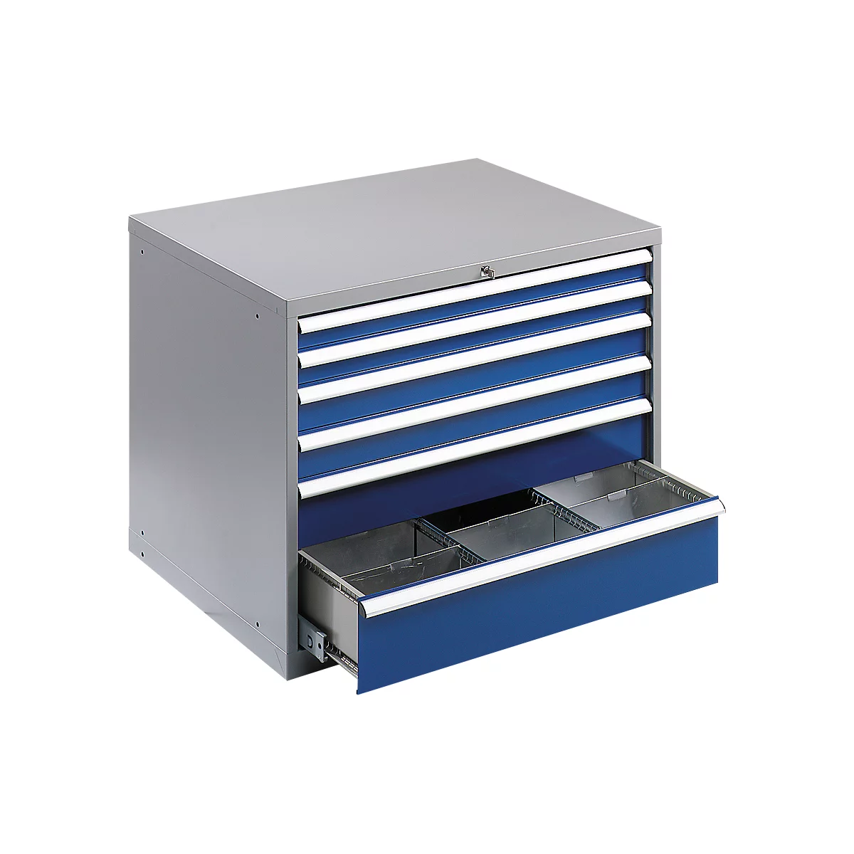 Armoire à outillage WSK 5408-6L, 6 tiroirs, 800 mm de hauteur