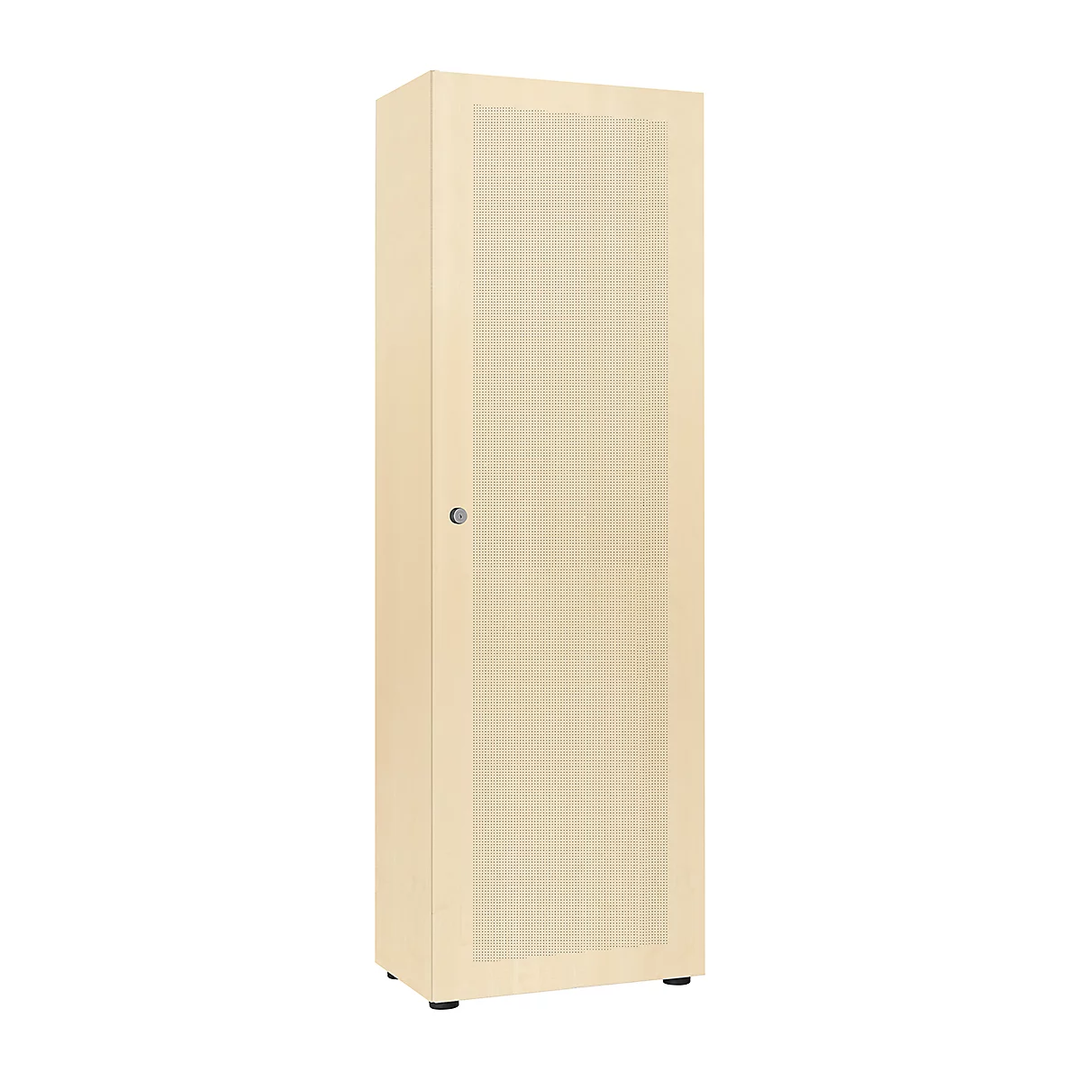 Armoire à porte battante avec 1 porte, coloris érable