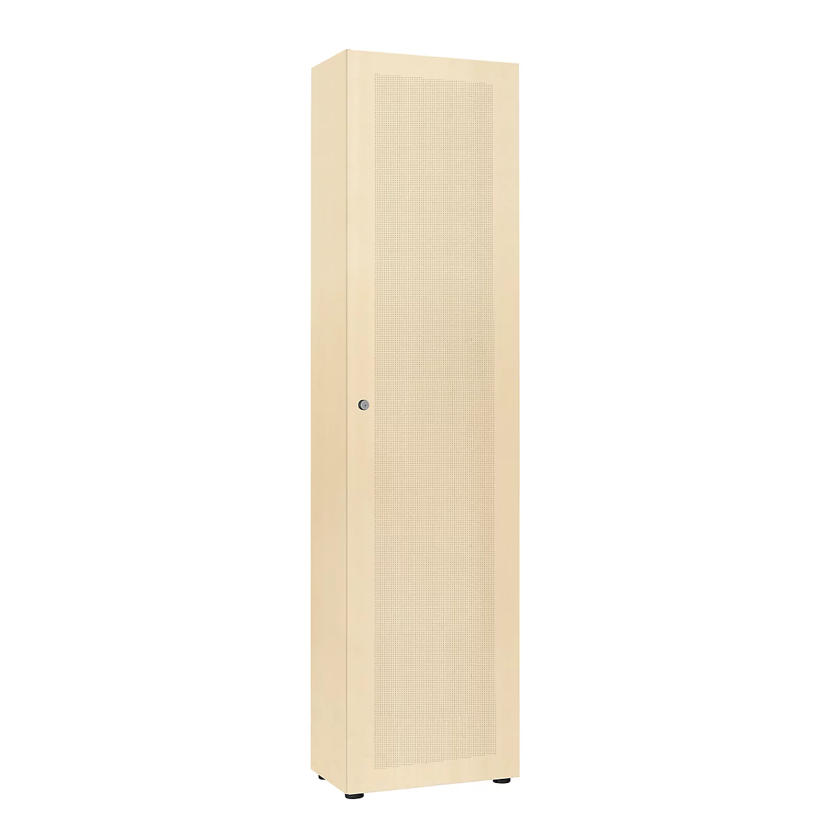 Armoire à porte battante avec 1 porte, coloris érable