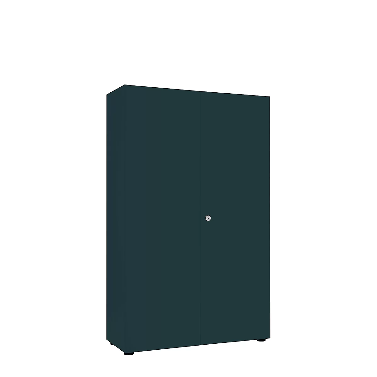 Armoire à portes battantes, l. 1000 mm, 5 HC, graphite