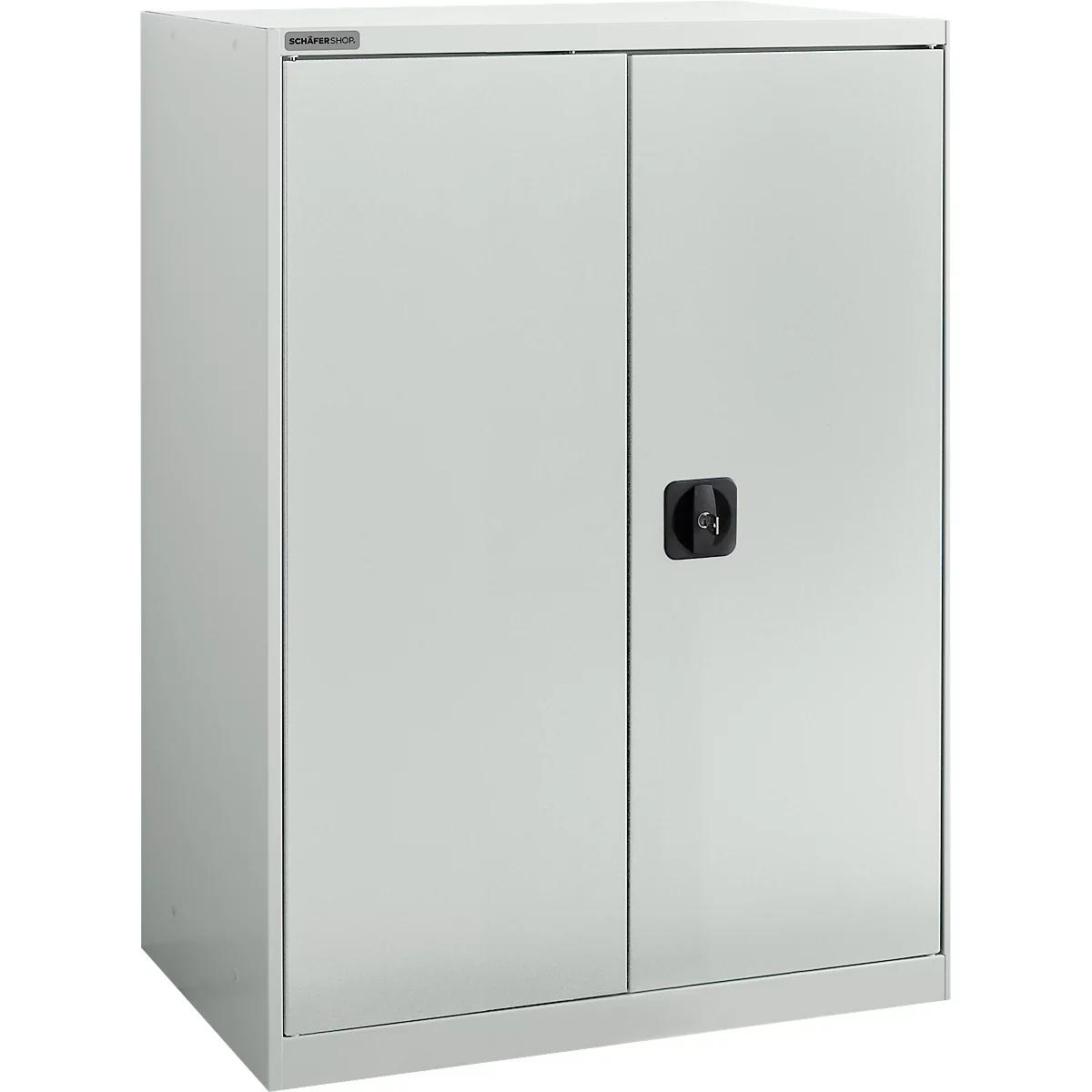 Armoire à portes battantes Schäfer Shop Select MS-i 12408, tôle d'acier, L 800 x P 400 x H 1215 mm, 3 HC, gris clair, jusqu'à 150 kg 