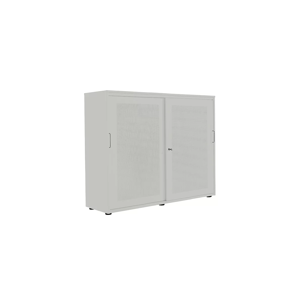 Armoire à portes coulis. 3 HC, l. 135, acous., argent