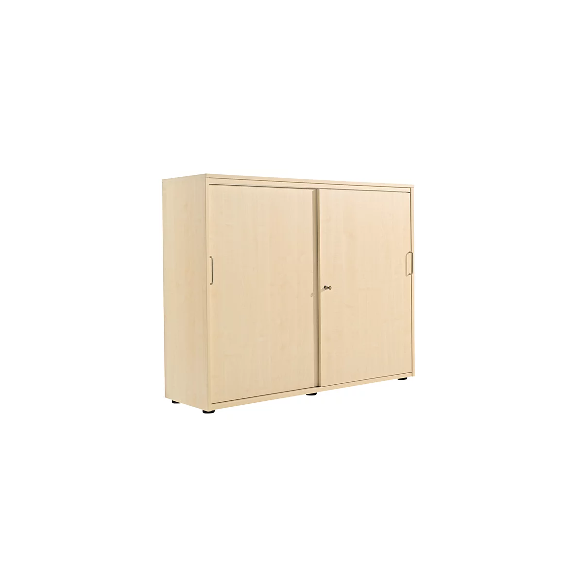 Armoire à portes coulis. 3 HC, l. 135, érable