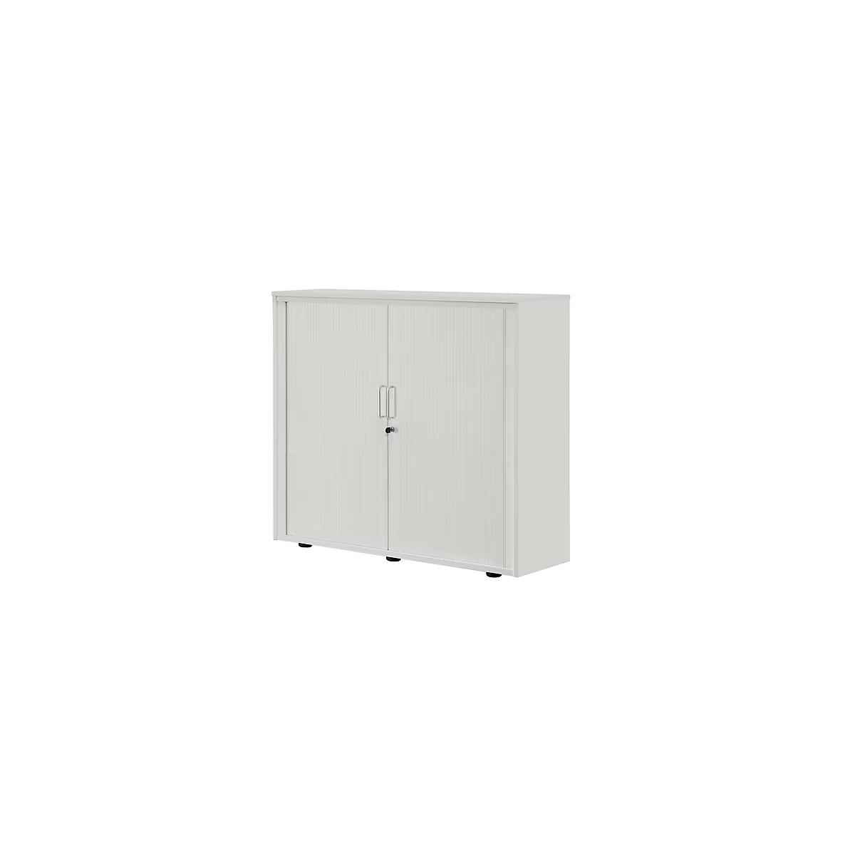 Armoire à rideau coulissant, 3 HC, 1 pièce, sans cloison médiane, l. 1200 mm, argent