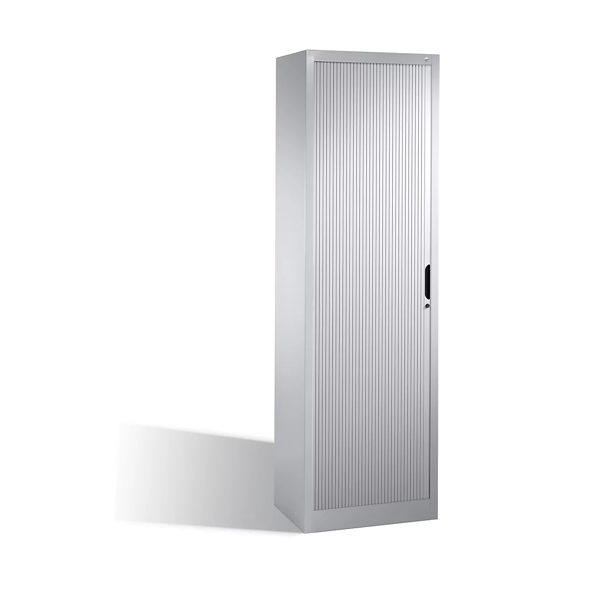Armoire à rideaux C+P Omnispace, H1980B600T420 mm, gris clair