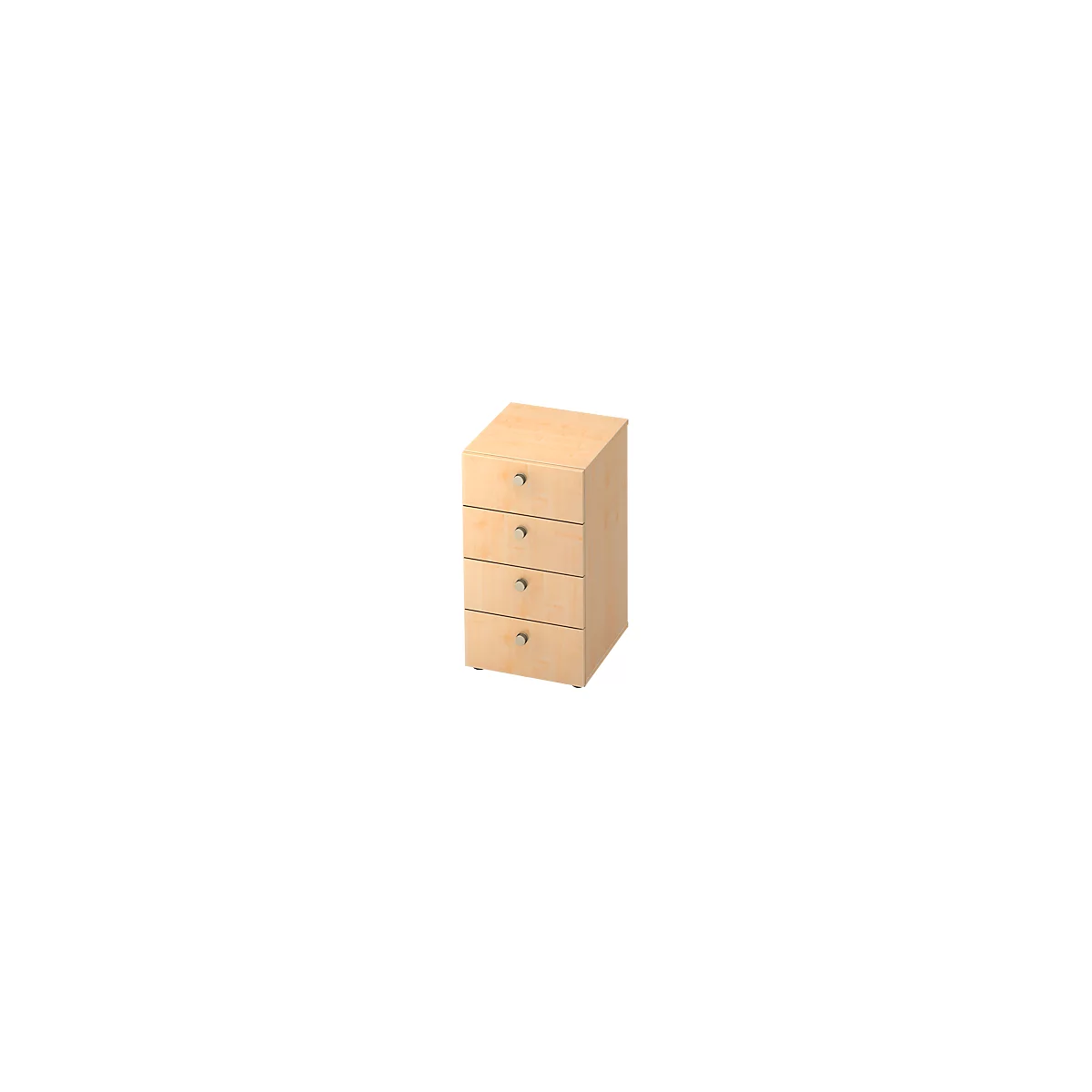 Armoire à tiroirs TOPAS LINE, 2 HC, L 400 mm, décor érable/décor érable