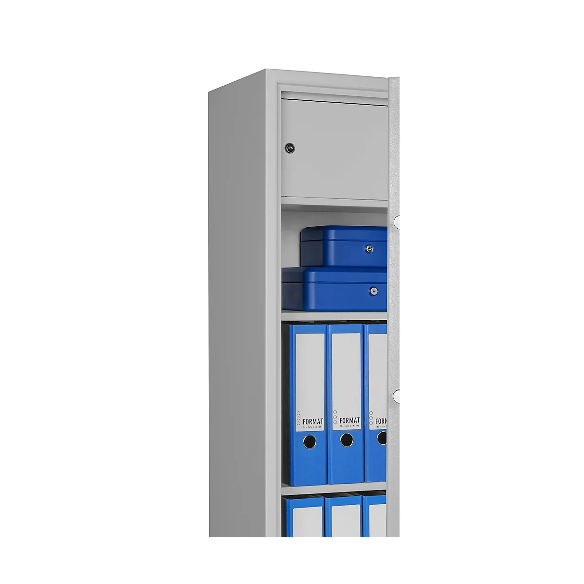 Armoire de classement AKS 1200 FORMAT, 2 étagères,