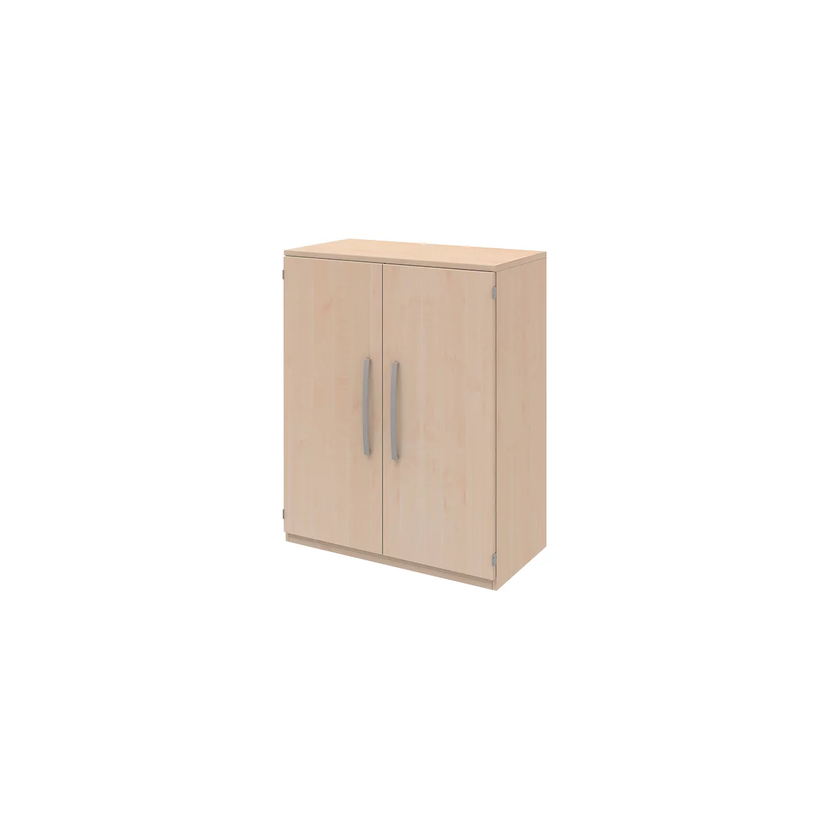 Armoire de classement BARI, 3 hauteurs de classeurs, 2 tablettes, l. 819 x P 430 x H 1117 mm, coloris érable