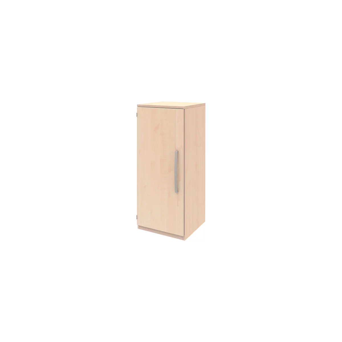 Armoire de classement BARI, 3 HC, 2 étagères, charnière de porte côté gauche, l. 427 x P 430 x H 1117 mm, coloris érable