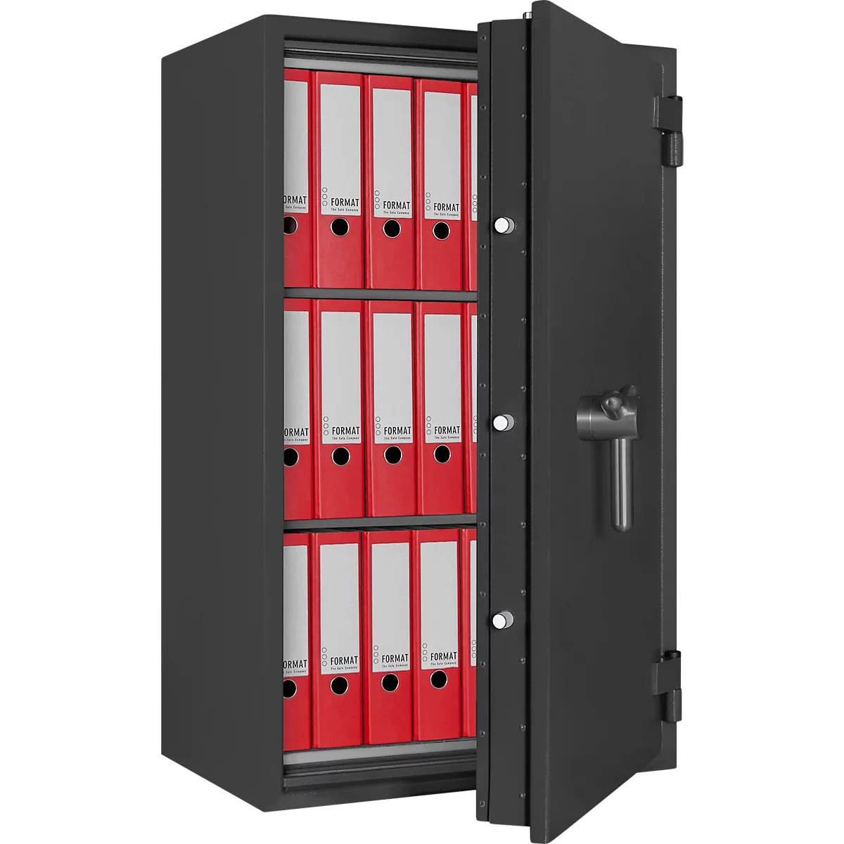 Armoire de sécurité pour documents Paper Star Duplex Pro 3, gris graphite