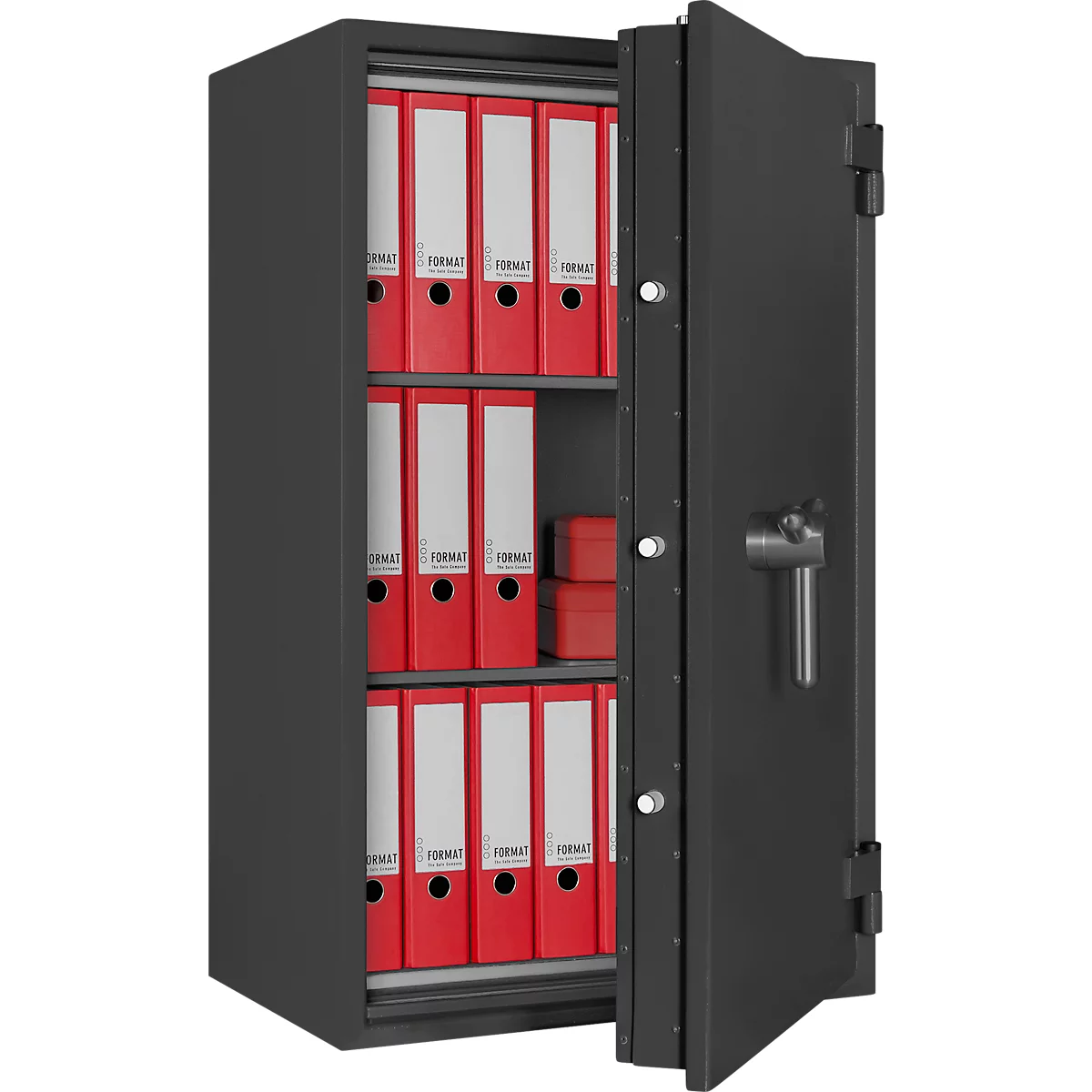 Armoire de sécurité pour documents Paper Star Duplex Pro 3, gris graphite