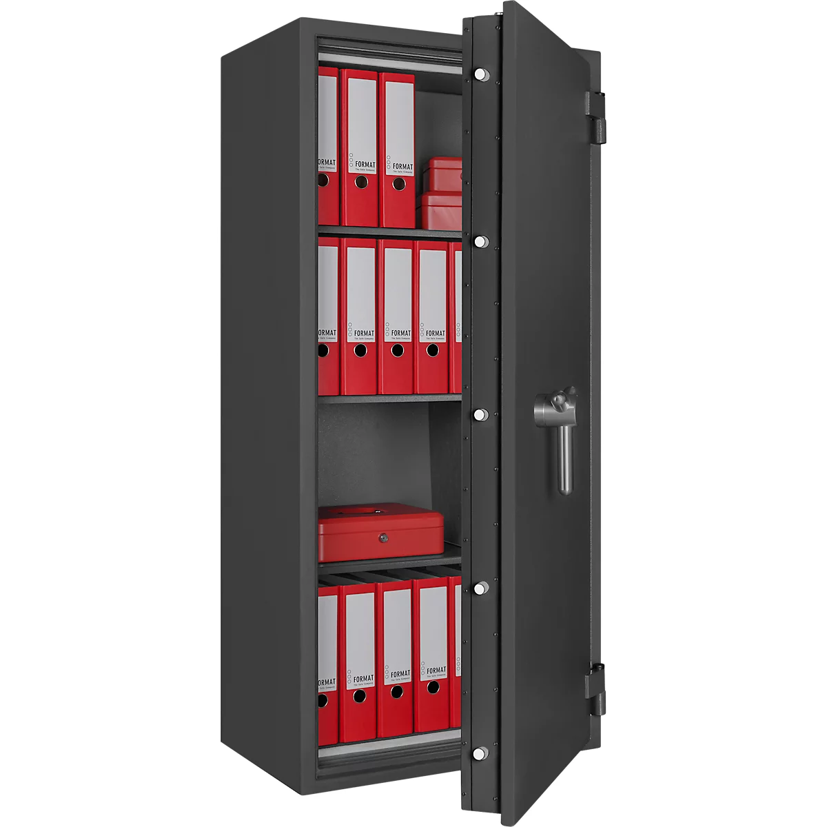 Armoire de sécurité pour documents Paper Star Duplex Pro 4, gris graphite