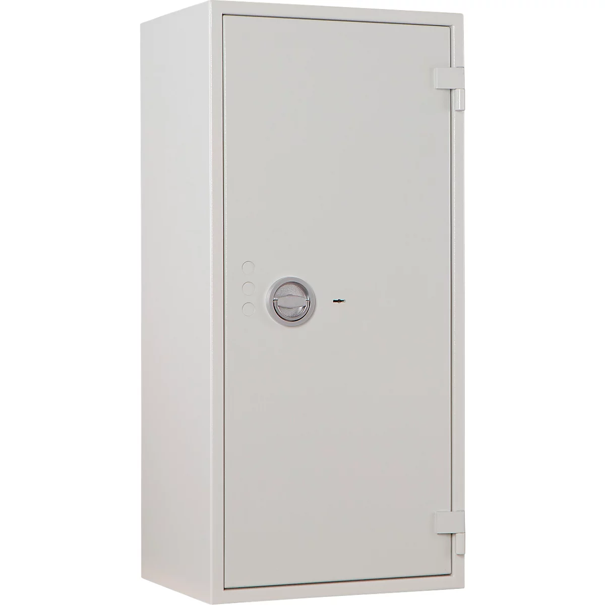Armoire de sécurité Seguro 60, niveau de sécurité S2, L 512 x P 425 x H 1102 mm, 138 litres, gris clair