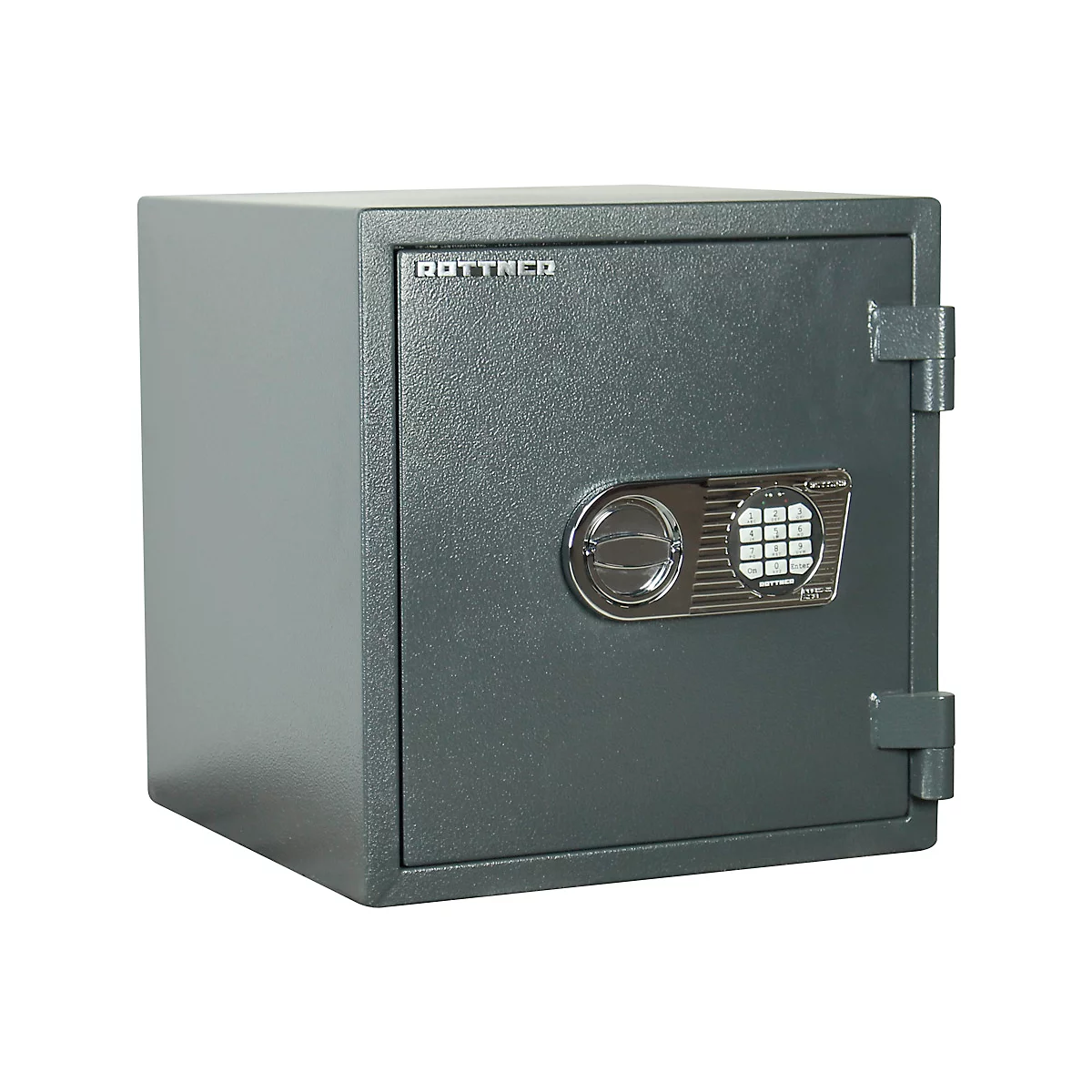 Armoire forte Rottner EN1 Atlas Fire 45, serrure électronique, L 440 x P 430 x H 460 mm, acier, anthracite