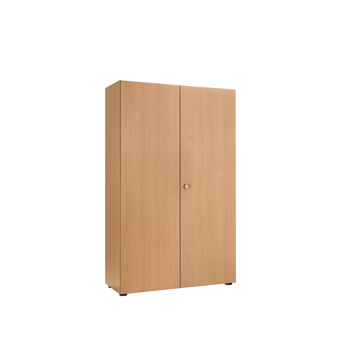 Armoire-vestiaire, 2 portes, l. 100 cm, 5 HC, hêtre