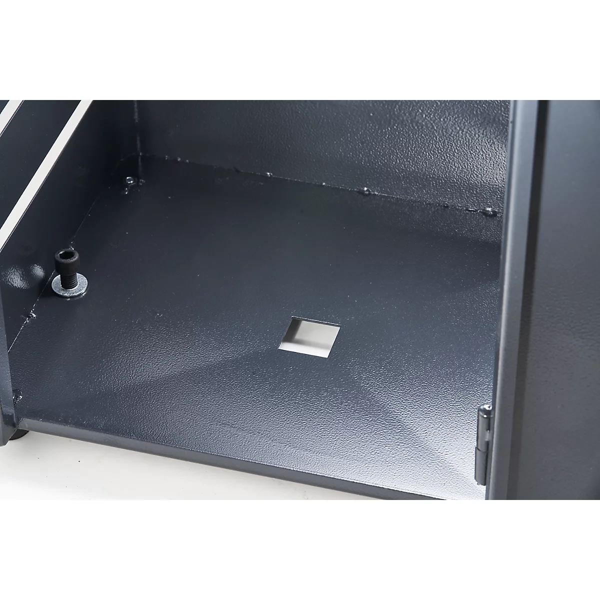 Asbak-afvalbak voor binnen en buiten, B 330 x D 280 x H 880 mm