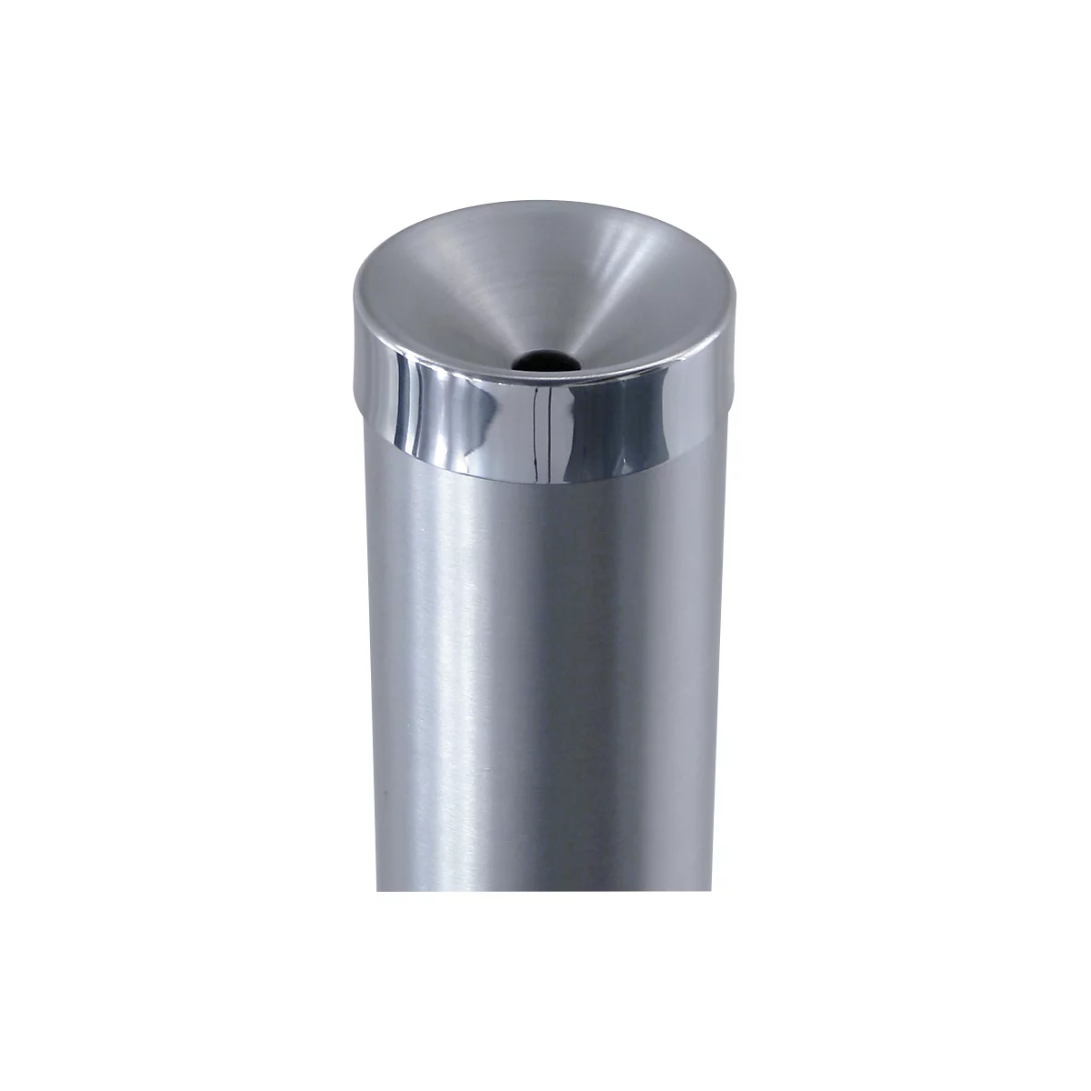 Asbak 'zuil', aluminium, Ø 300 x H 780 mm, gematteerd