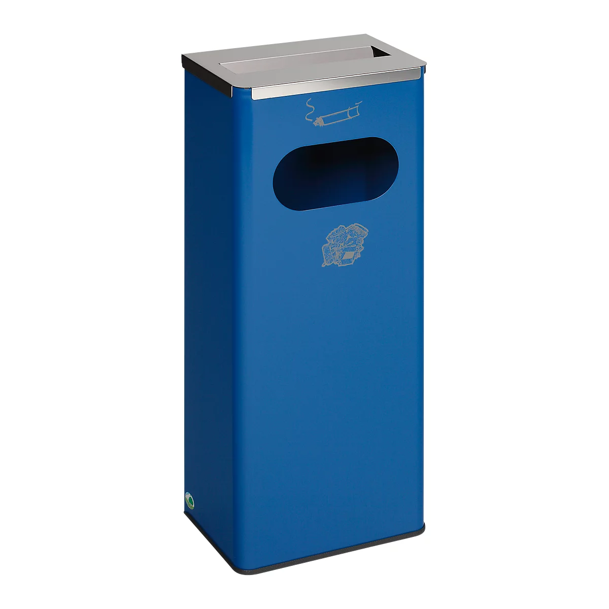 Ascher/Abfallsammler, enzianblau