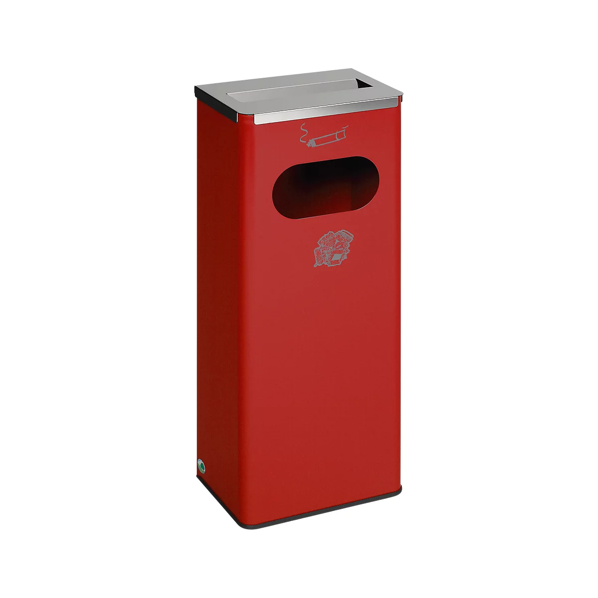 Ascher/Abfallsammler, feuerrot