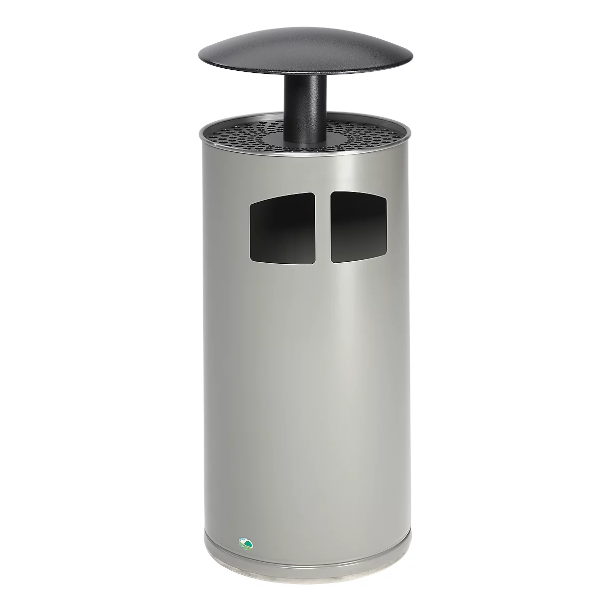 Ascher-/Abfallsammler silber/antiksilber