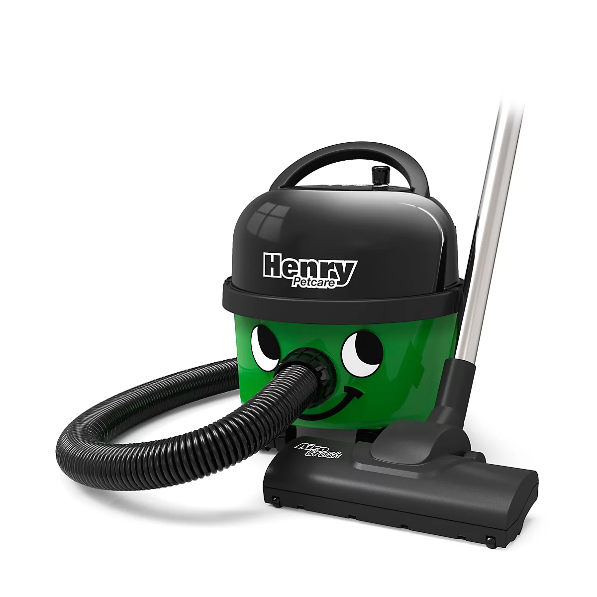 Aspirador de polvo HENRY Petcare, 620 W, volumen 6 l, filtro de aire permanente, con 2 toberas especiales, verde