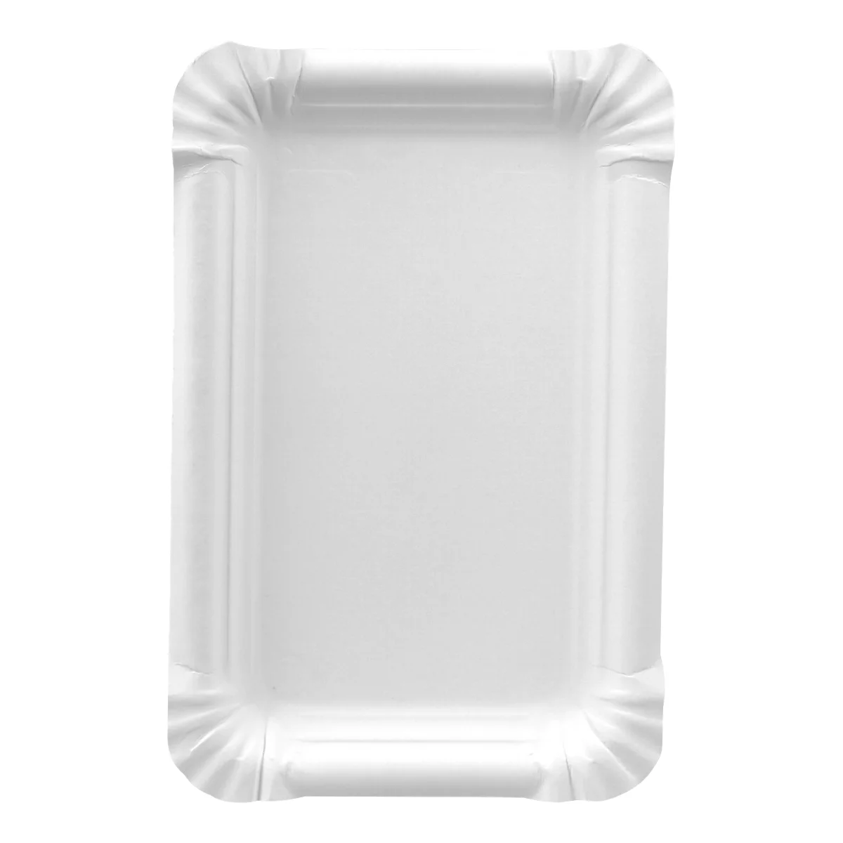 Assiette jetable en carton - Diamètre de 190 mm PAP STAR Pure Lot