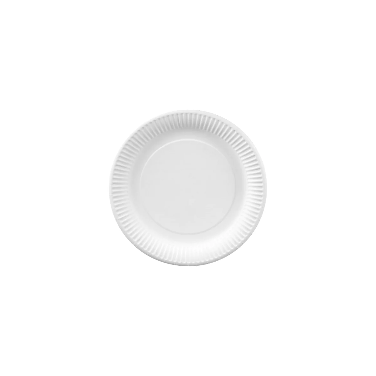 Assiette en carton, blanc, 230 mm, 100 p.