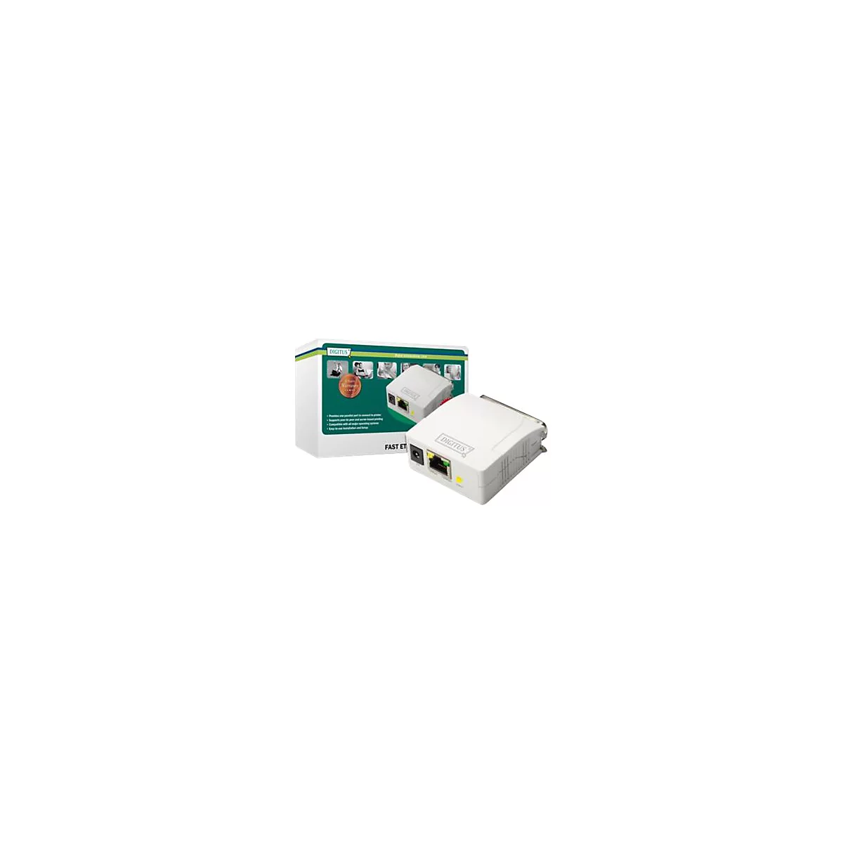 ASSMANN DN-13001-1 - Druckserver - parallel - 10/100 Ethernet