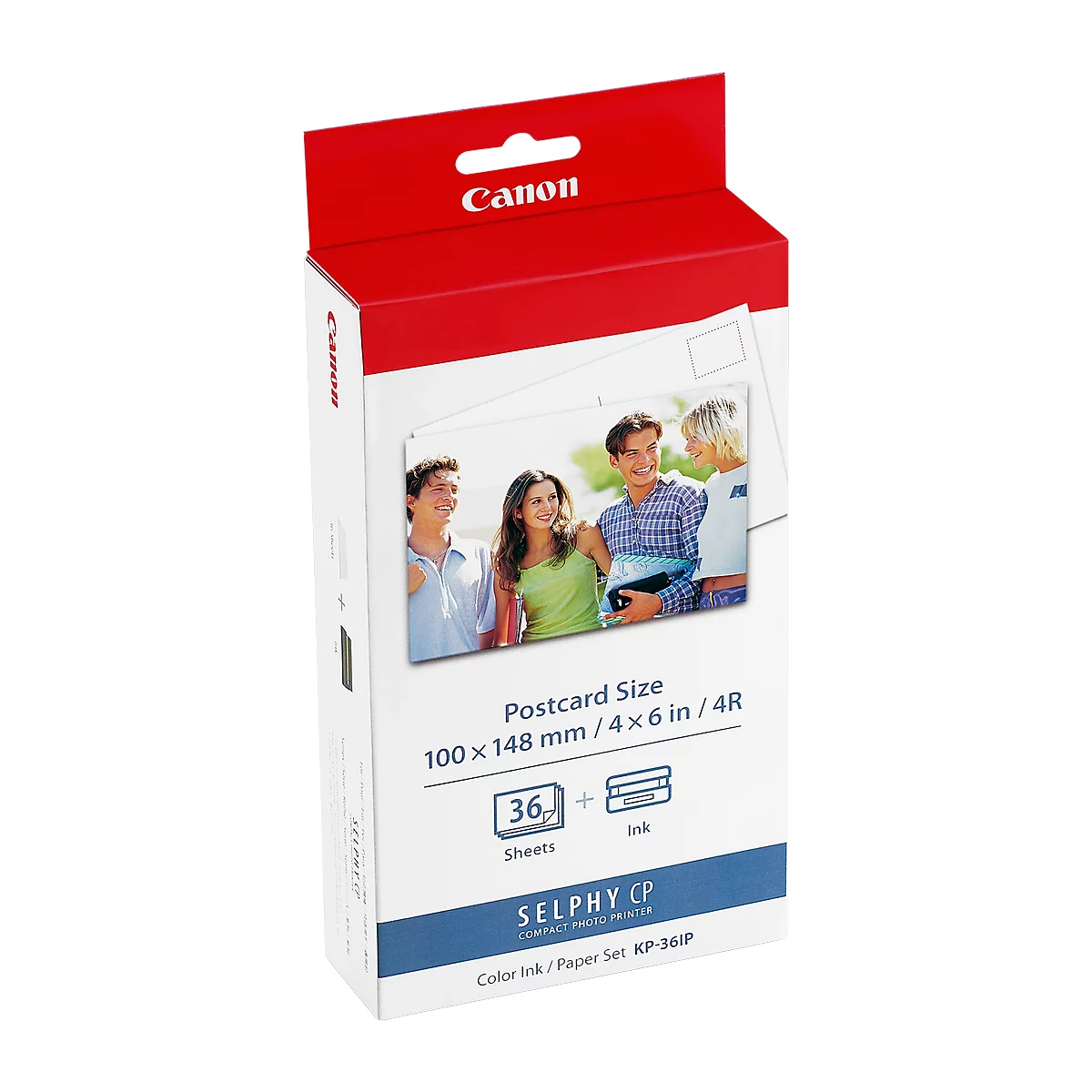 Assortiment d'encres et de papier pour Canon SELPHY KP-36IN
