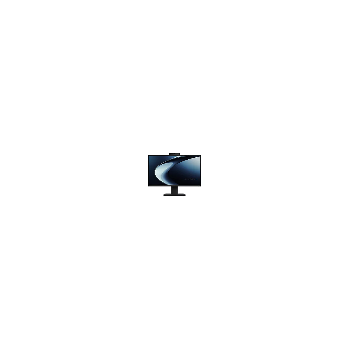 Schwarzer All-in-One-PC mit integrierter Webcam und dem Schriftzug ASUS ExpertCenter.