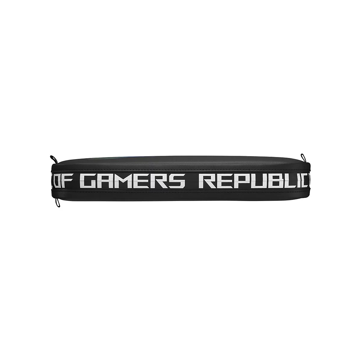 Étui noir avec lettrage blanc "OF GAMERS REPUBLIC".