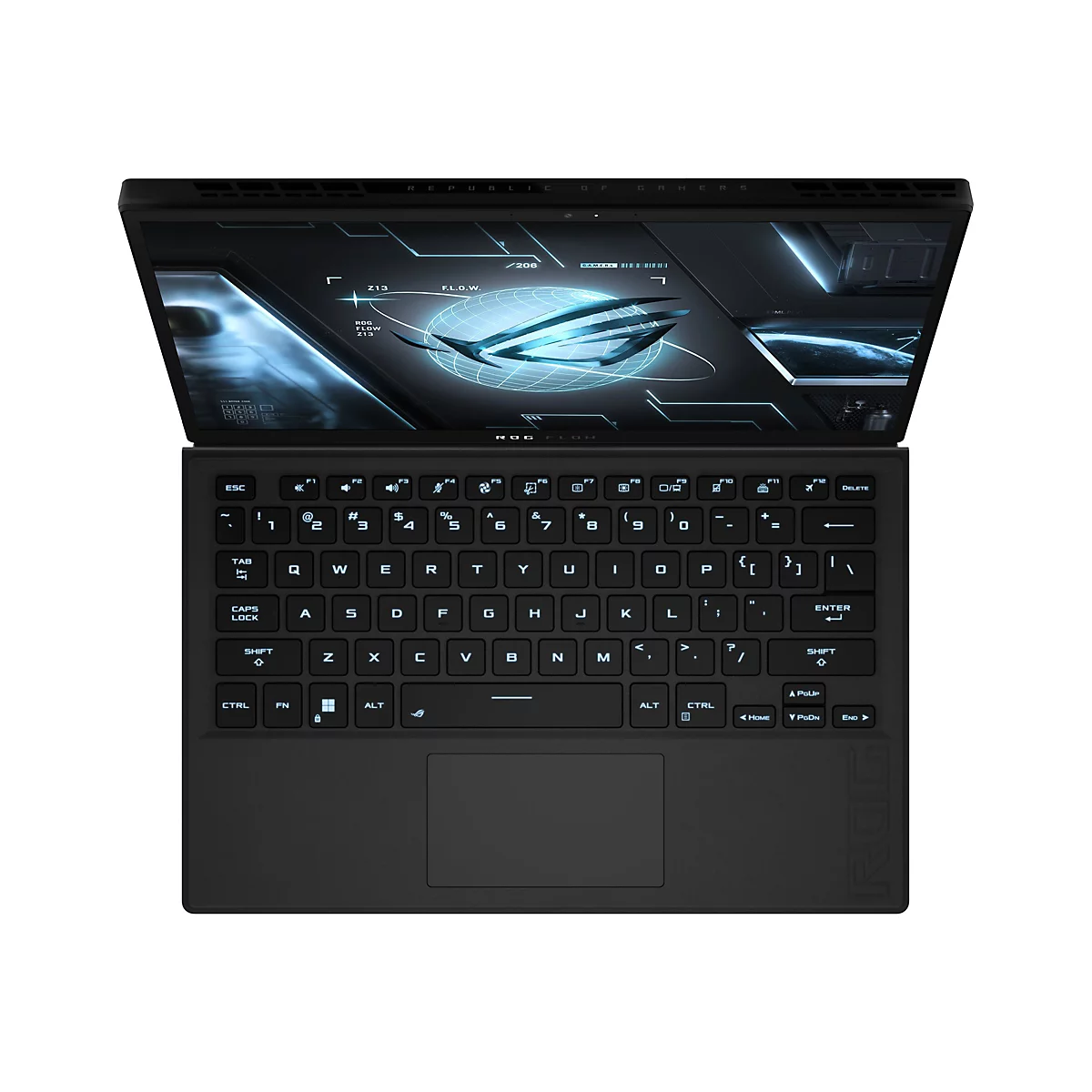 ASUS ROG Flow Z13 GZ302EA-RU075W - Tablet - mit abnehmbarer Tastatur - AMD Ryzen AI Max+ 395 / 3 GHz - Win 11 Home - Radeon 8060S