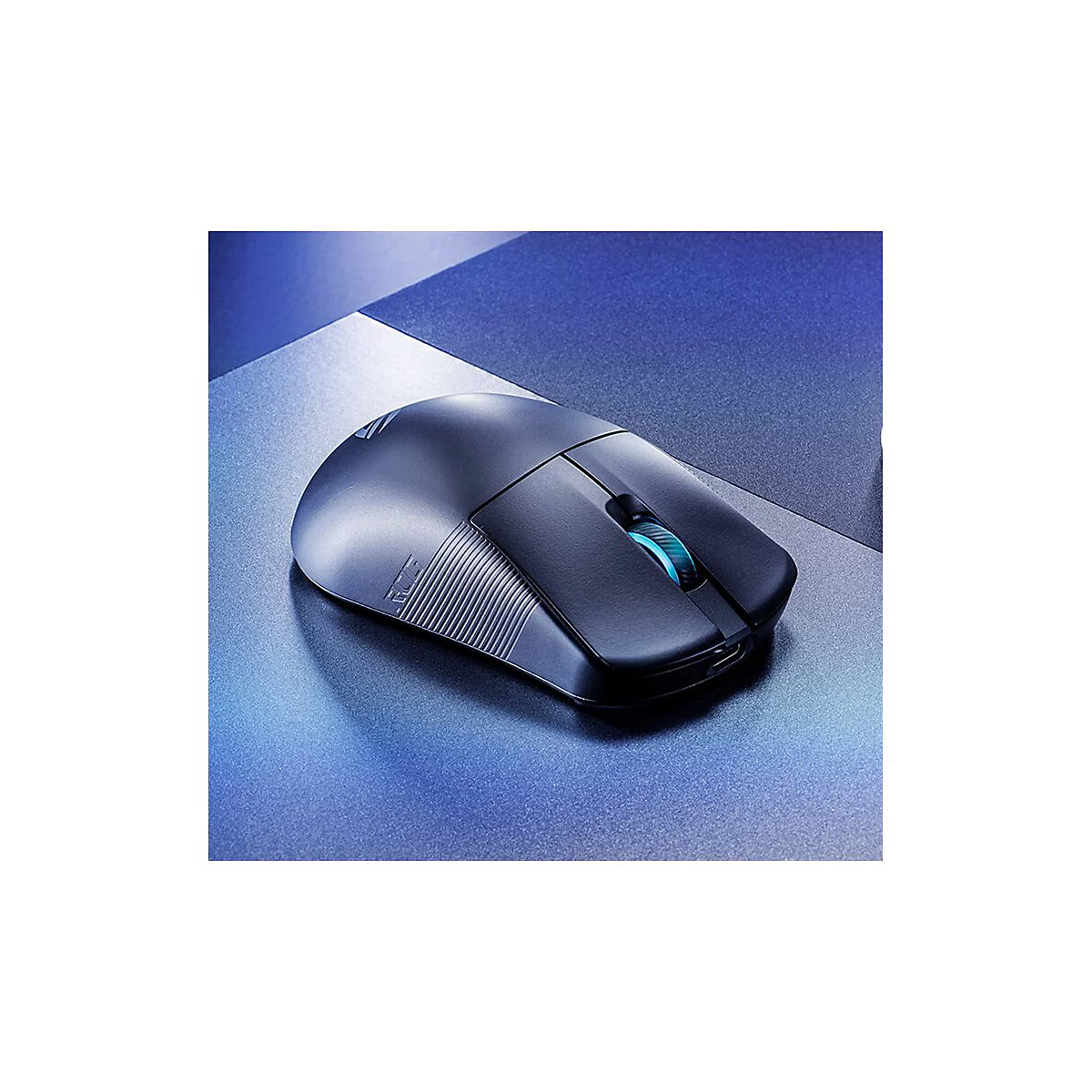 ASUS ROG Harpe Ace Mini - Maus - optisch - 5 Tasten - kabelgebunden, kabellos - USB, Bluetooth 5.1, 2.4 GHz