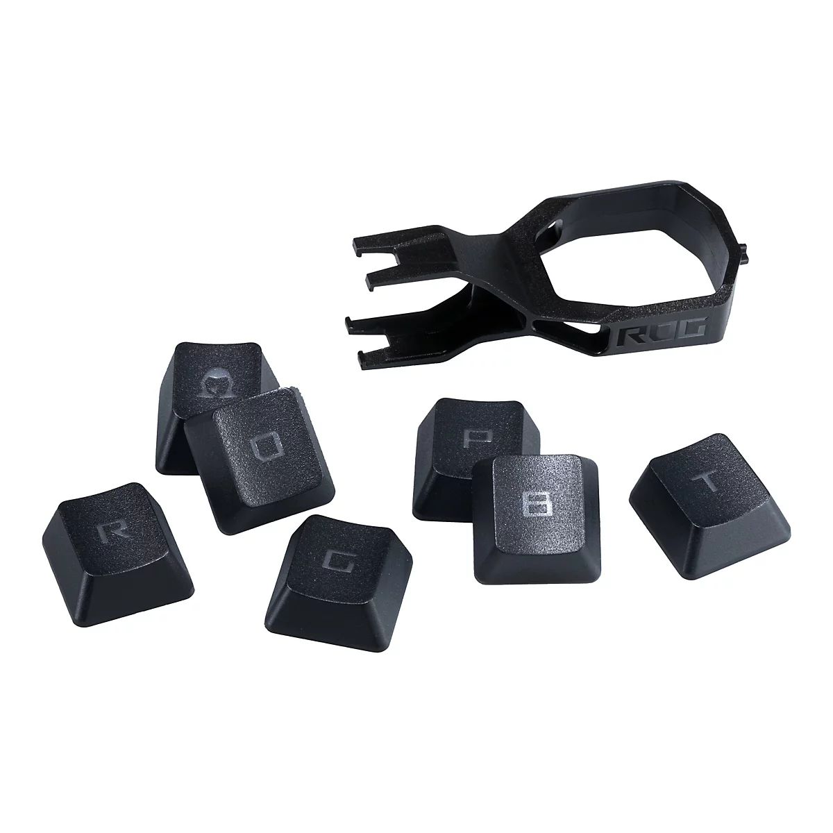 ASUS ROG PBT Doubleshot - Tastenkappen-Satz - Schwarz