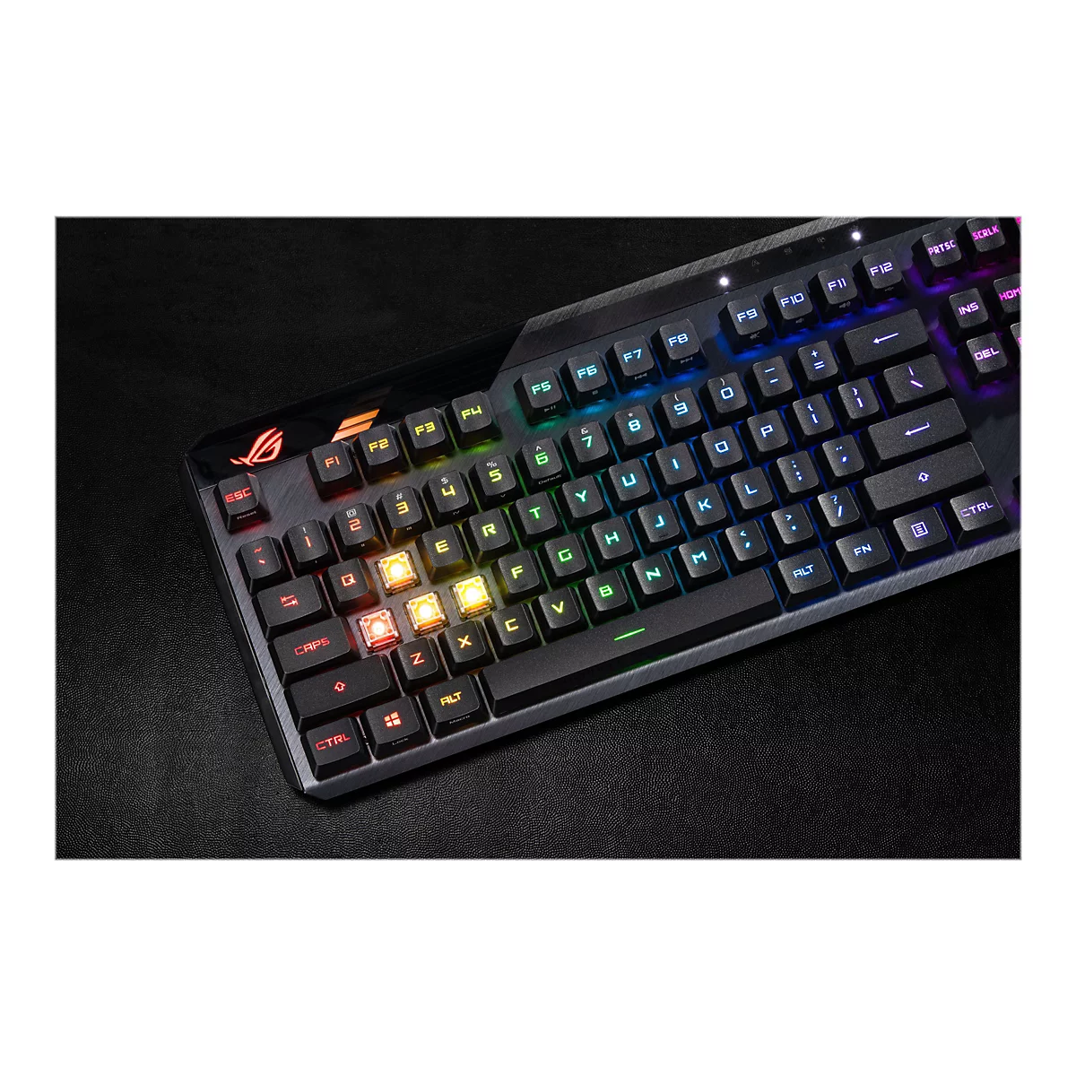ASUS ROG PBT Doubleshot - Tastenkappen-Satz - Schwarz