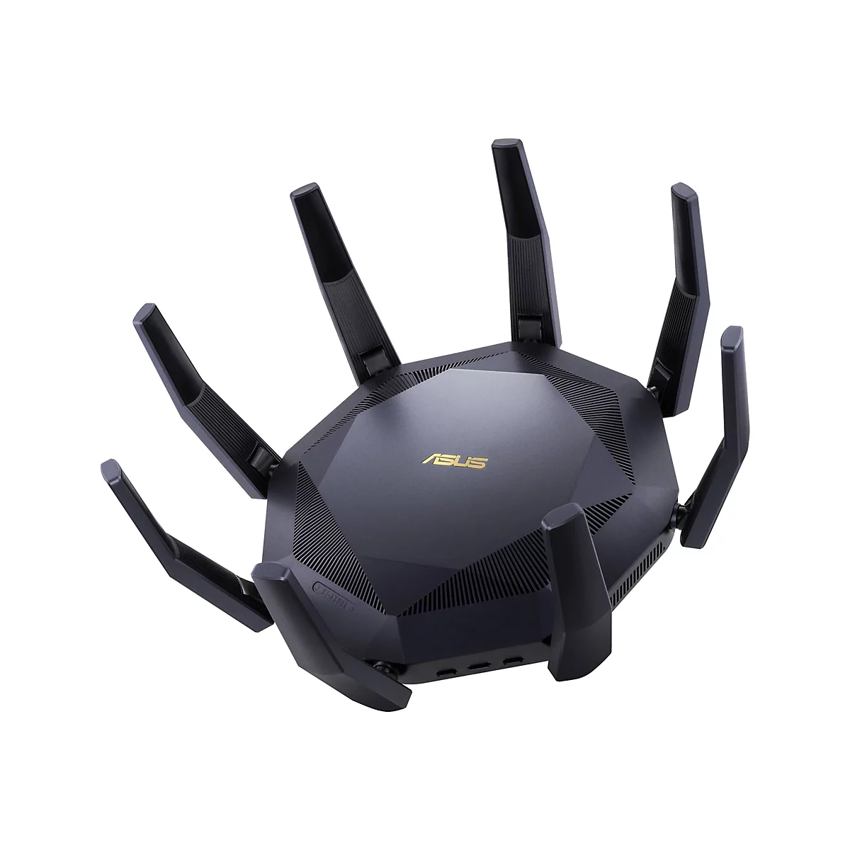 ASUS RT-AX89X - Wireless Router 8-Port-Switch - 10GbE - WAN-Ports: 2 - Wi-Fi 6 - Dual-Band