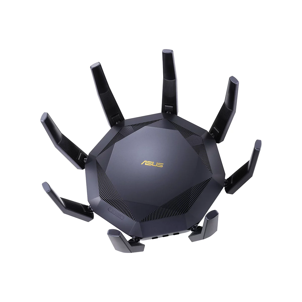ASUS RT-AX89X - Wireless Router 8-Port-Switch - 10GbE - WAN-Ports: 2 - Wi-Fi 6 - Dual-Band