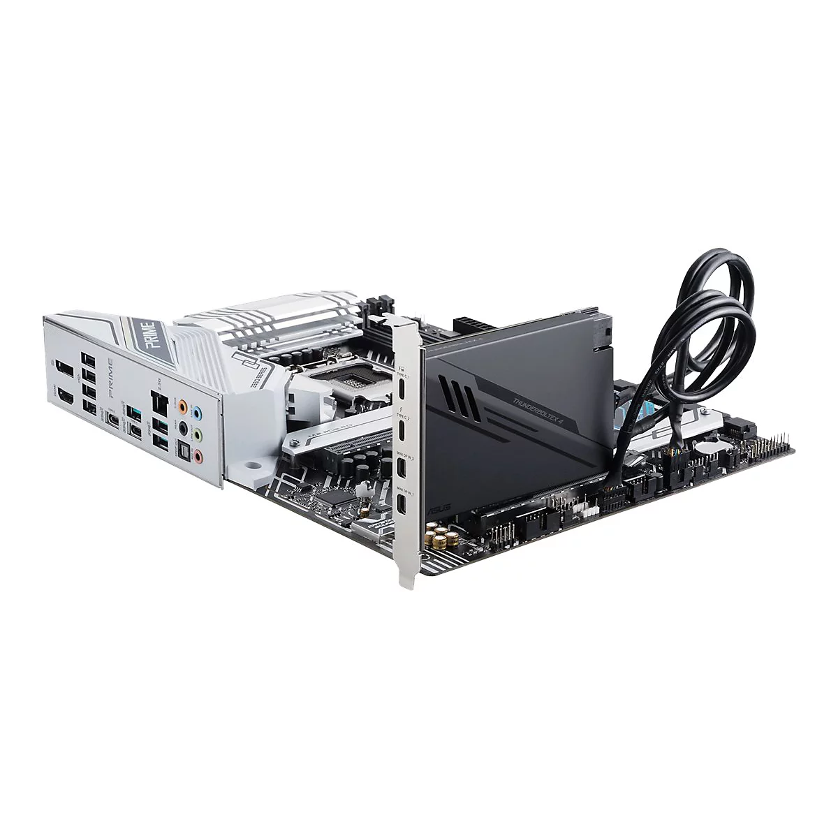 ASUS ThunderboltEX 4 - Thunderbolt-Adapter - PCIe 3.0 x4 - Thunderbolt 4 x 2 - Schwarz