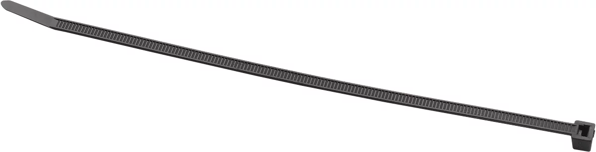 Atadura de cable, 100 x 2,5 mm, negro, 100 piezas