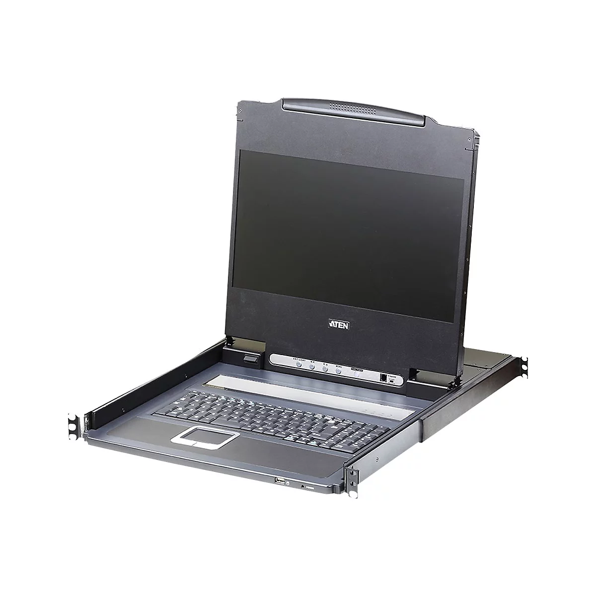 ATEN CL6700MW - KVM-Konsole - USB - Englisch - 43.9 cm (17.3') - Rack