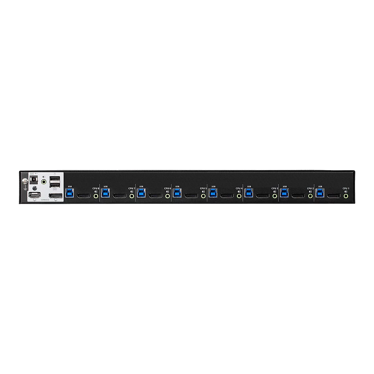 ATEN CS19208 - KVM-/Audio-/USB-Switch - 8 x KVM/Audio/USB - 1 lokaler Benutzer - Desktop, an Rack montierbar