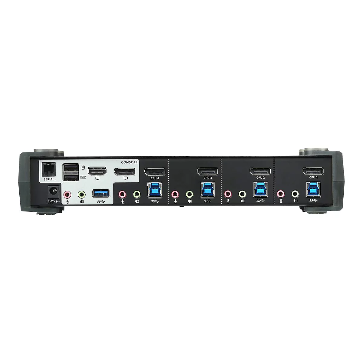 ATEN CS1924M KVMP Switch - KVM-/Audio-/USB-Switch - 4 x KVM/Audio/USB - 1 lokaler Benutzer - Desktop