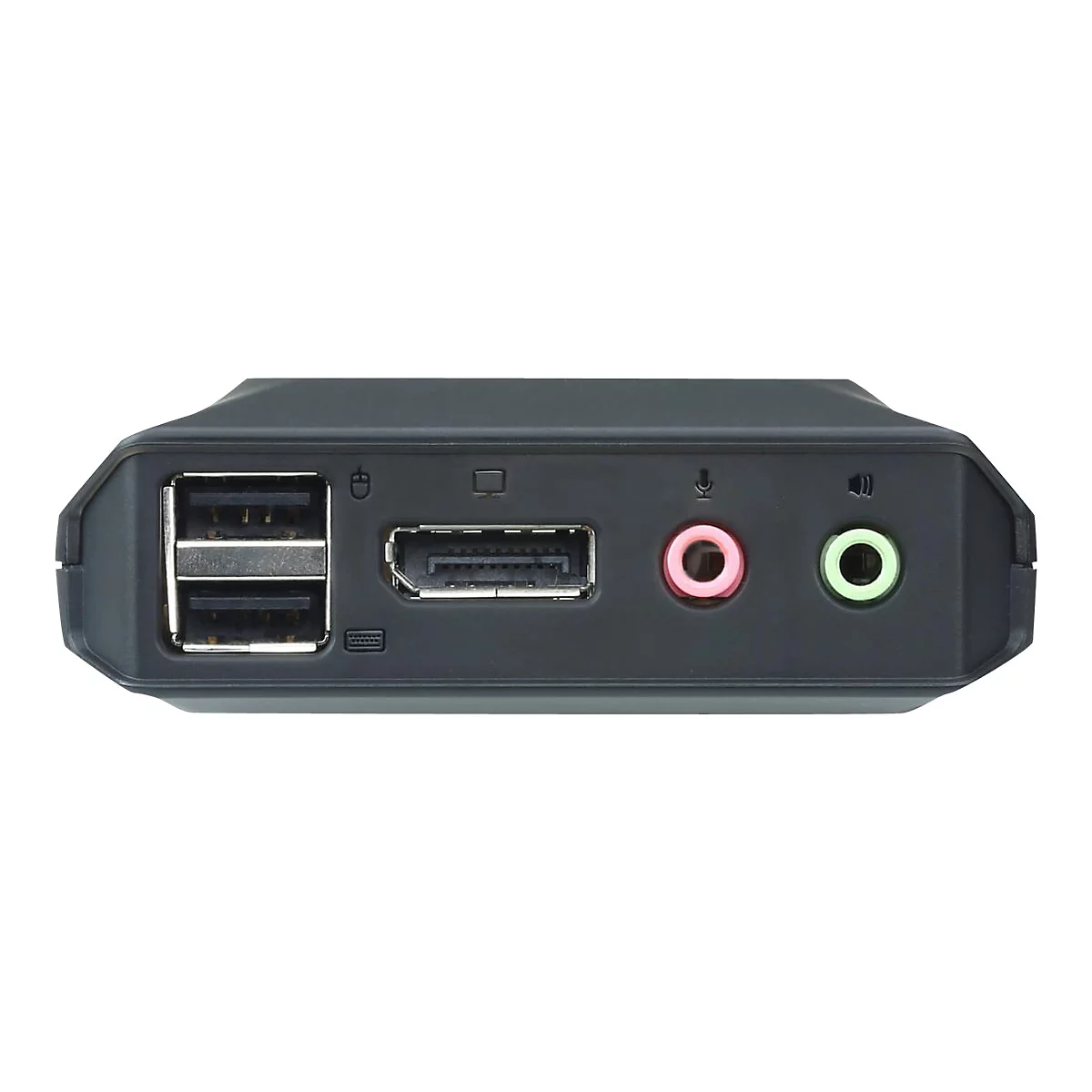 ATEN CS22DP - KVM-/Audio-/USB-Switch - 2 x KVM/Audio/USB - 1 lokaler Benutzer - Desktop