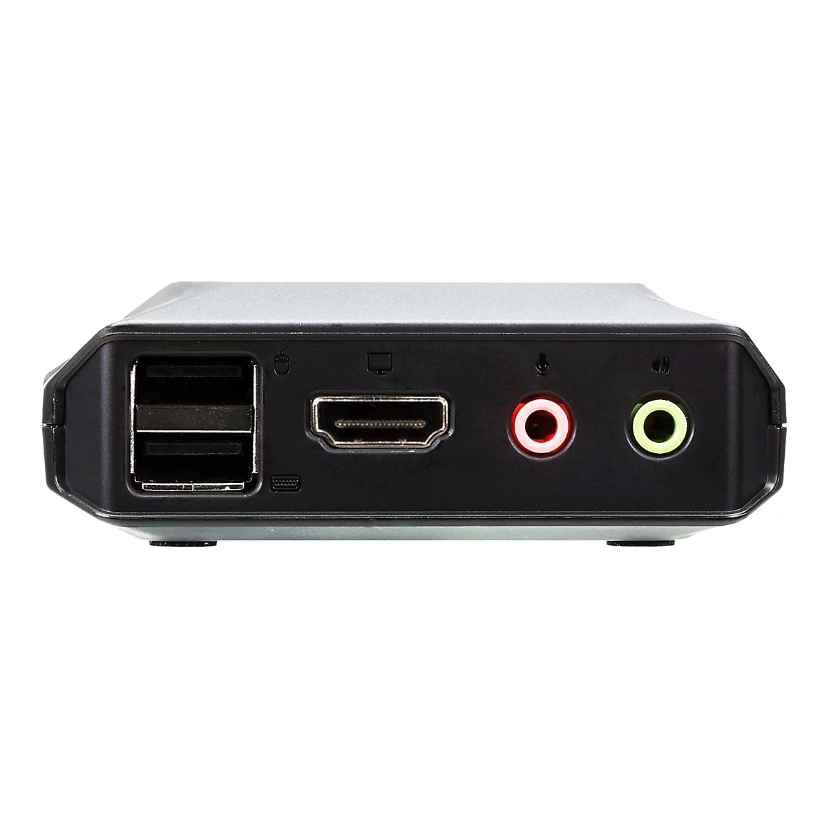 ATEN CS22H - KVM-/Audio-/USB-Switch - 2 x KVM/Audio/USB - 1 lokaler Benutzer - Desktop - für VanCryst VS182B, VS184B