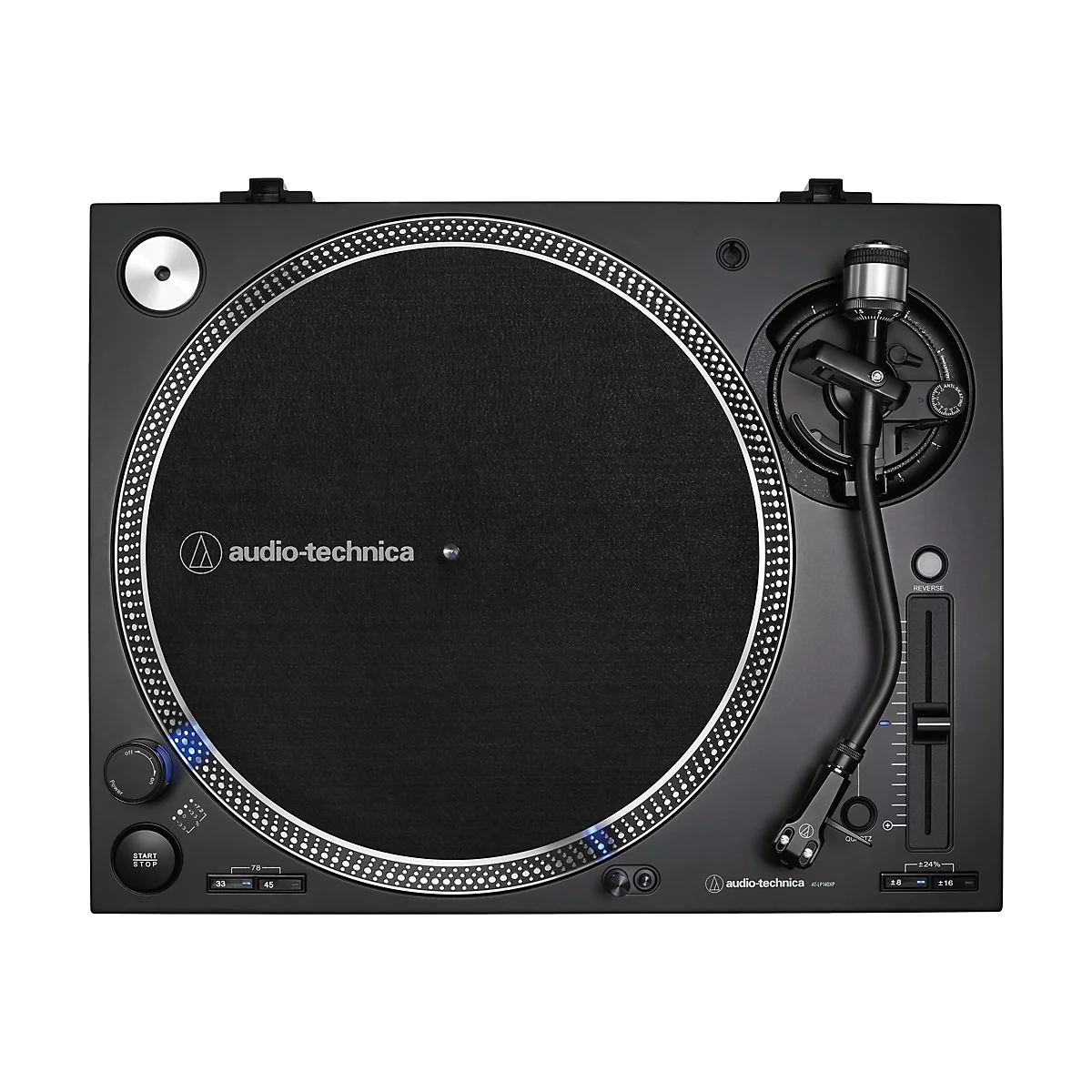 Audio-Technica AT-LP140XP - Plattenspieler - Schwarz