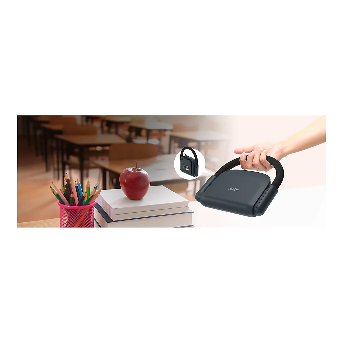 AVer AVerVision U70i - Digitale Dokumentenkamera - Farbe - 13.000.000 Pixel - 3840 x 2160 - Audio