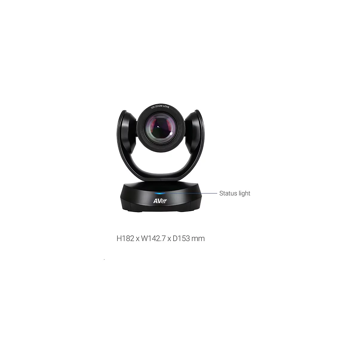 AVer CAM520 Pro3 - Konferenzkamera - PTZ - Farbe - 8 MP - 1920 x 1080