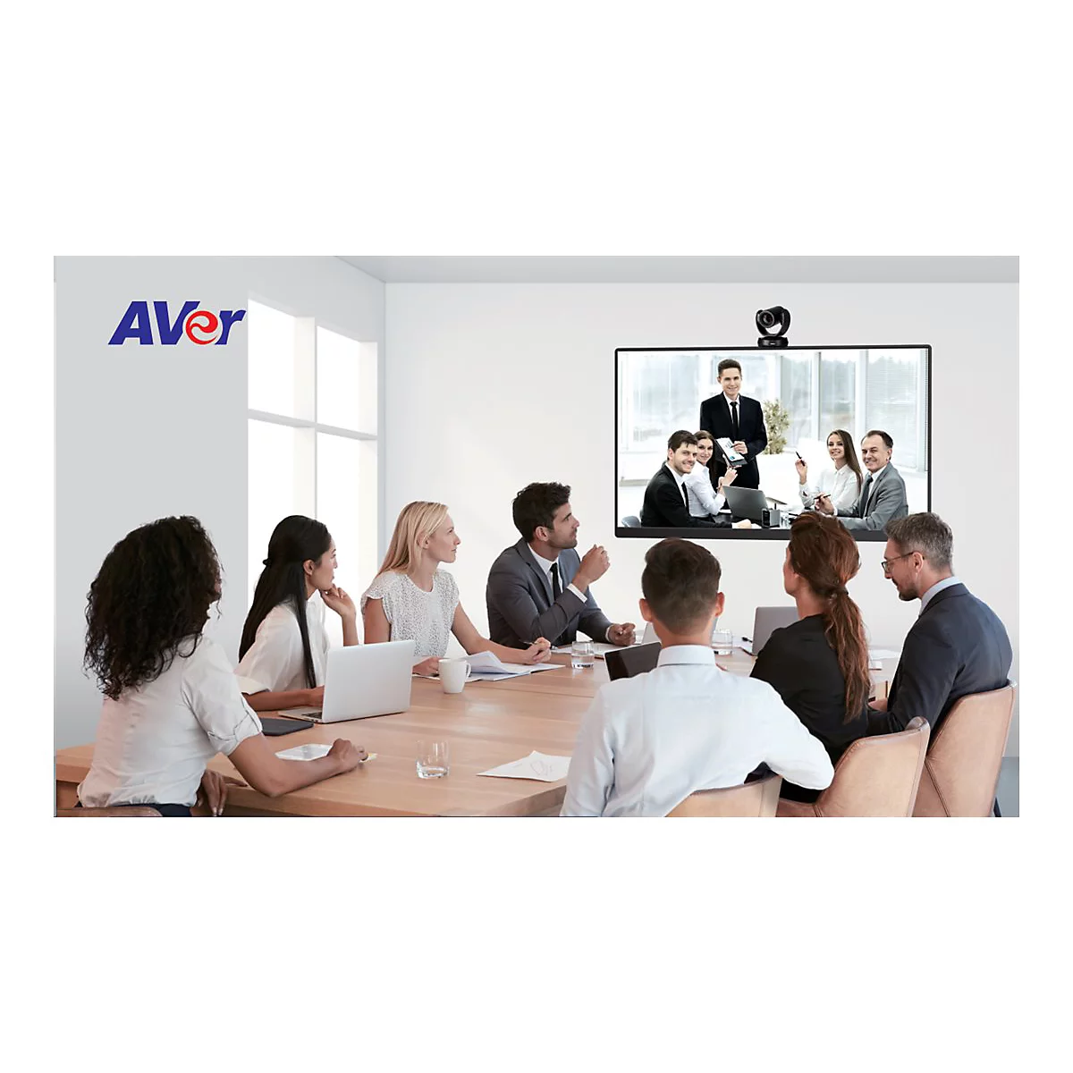 AVer CAM520 Pro3 - Konferenzkamera - PTZ - Farbe - 8 MP - 1920 x 1080