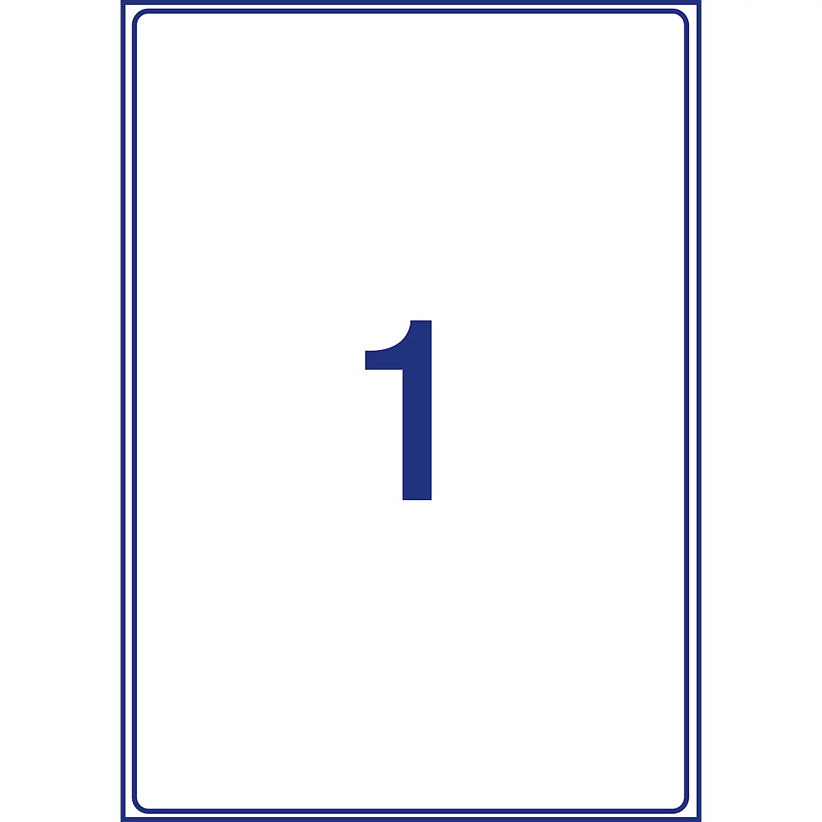 AVERY®-etiketten voor speciale doeleinden, , 199,6 x 289,1 mm, 100 stuks.