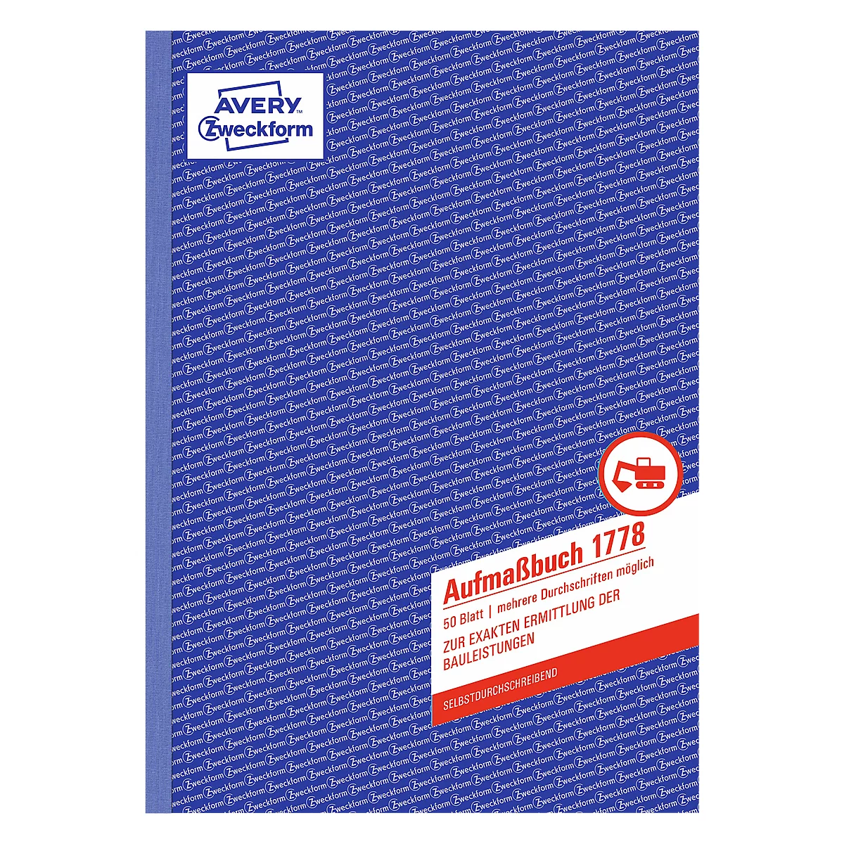 AVERY® Zweckform Aufmaßbuch Nr. 1778